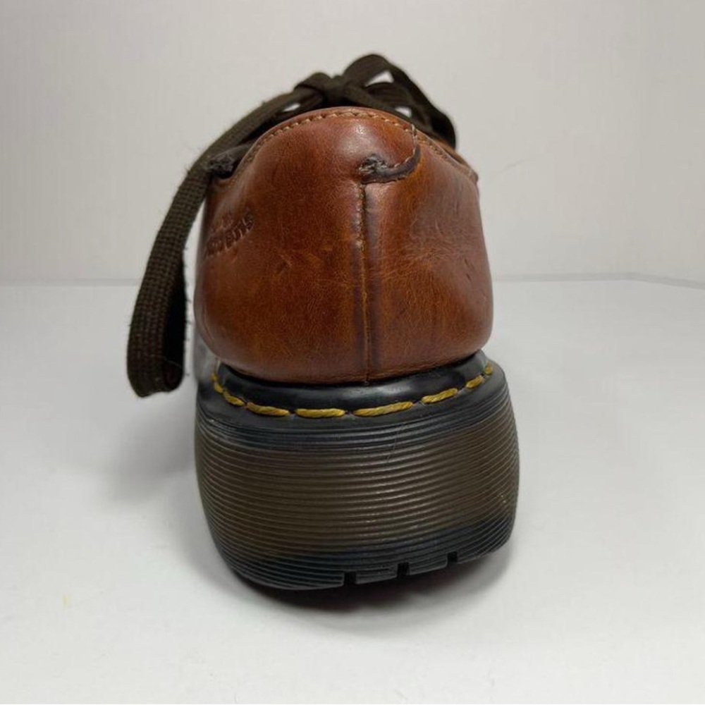 Dr Martens Platform Oxford Shoes Brown UK 7 RARE 0200229618 US sz‎ 7.5 - Picture 5 of 7